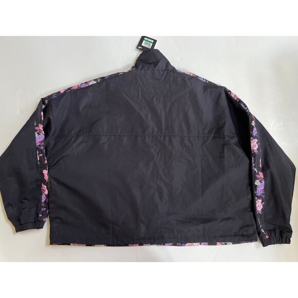 Puma Women's Tabitha Simmons Black Floral Print Reversible Jacket Size L NWT - Picture 6 of 16